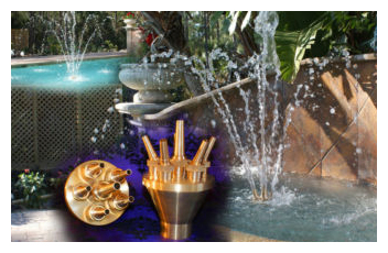 Solid Brass Cluster Jets for Water Fountains