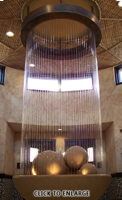 Water fountian sculpture artist and designer